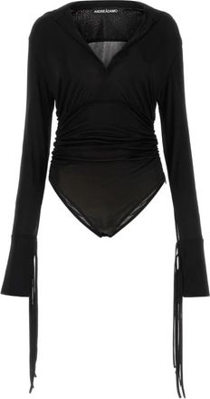 ADĀMO Andrea Adamo Body - Dames - Bodies - Zwart - XS - Tops