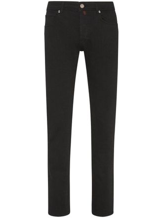 Billionaire Boys Club logo-embroidered straight-cut jeans - Black