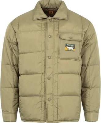 Human Made Piumino con zip - Verde