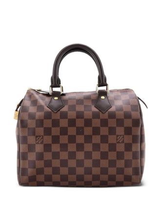 Louis Vuitton Speedy Handbag Damier 25 satchel - Marrone