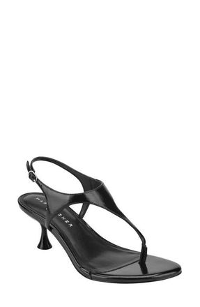 Marc Fisher Pelysa Ankle Strap Sandal in Black at Nordstrom, Size 5.5