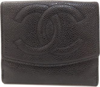 Chanel Black Wallet (Bi-Fold) (Pre-Owned)