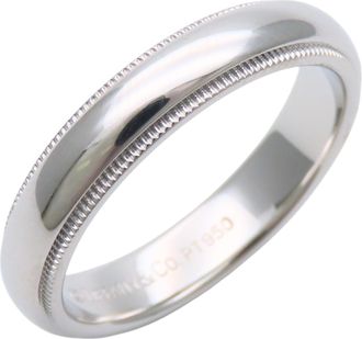 Tiffany & Co. Platinum Platinum 950 Band Ring (Pre-Owned)
