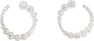 Ragbag Odette 925 Sterling Silver Spiral Earrings - One Size