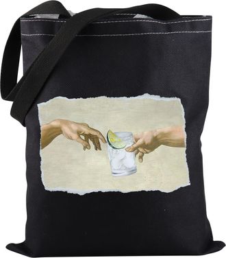 Generic Drinking Tote Bag Gin Drinking Gift Gin Lover Gift Alcohol Drinker Gift Alcohol Lover Gift Drinking Lover Gift (Gin Drinking TOTE)