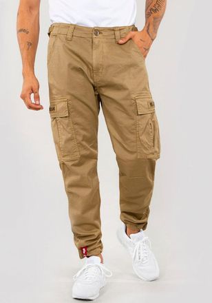 Alpha Industries Cargohose ALPHA INDUSTRIES Squad Pant, Herren, Gr. 30, N-Gr, gr&uuml;n (khaki), Web, Obermaterial: 98% Baumwolle, 2% Elasthan. Futter: 100% Baumwolle, unif