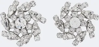 Jennifer Behr Shereen crystal-embellished earrings