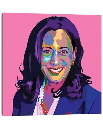 iCanvas Madam Vice President By Vakseen Wall Art