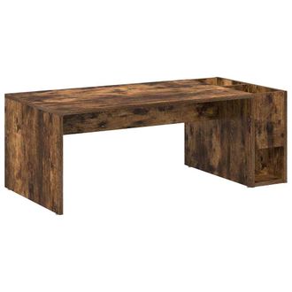 vidaXL Mesa De Caf&eacute; Roble Ahumado 101,5 X 50 X 37 Cm Vidaxl