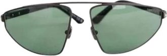 Tom Ford Pre-owned Metal Zonnebrillen - Dames - Vintage Accessoires - Zwart - ONE Size - Vintage