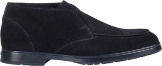 Doucal's Navy Blue Adler Chukka Boots