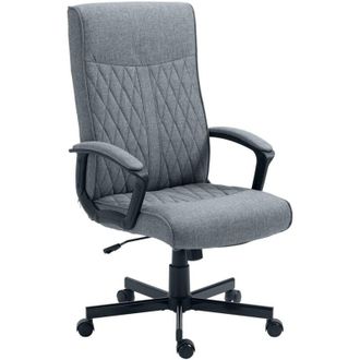 Vinsetto Vinsetto - High-Back Home Office Chair with Adjustable Height and Swivel Wheels