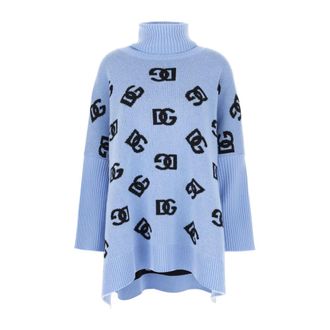 Dolce & Gabbana Dames, Truien, Paars, Maat: S Wol