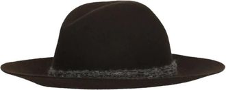 PANICALE Panama Hoed - Dames - Hoeden - Bruin - L - Wol - Accessoires