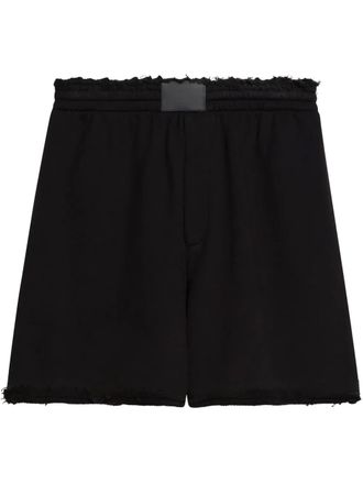 Helmut Lang cotton shorts - Black