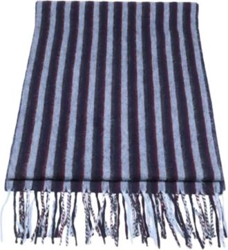 Louis Vuitton Pre-owned Scarves, male, Blue, Size: ONE SIZE Pre-owned Vintage Stole