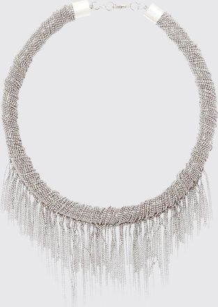 Fabiana Filippi Collana girocollo in ottone nickel-free multifilo