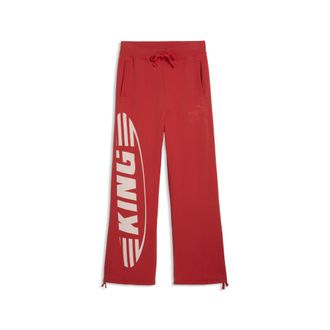 Puma Pantaloni della tuta KING Sportstyle da uomo, Accessori, Rosso, XXL