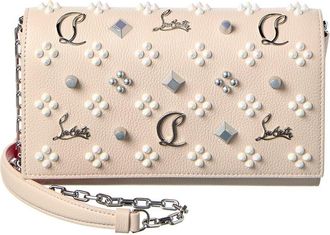 Christian Louboutin Paloma Leather Wallet On Chain