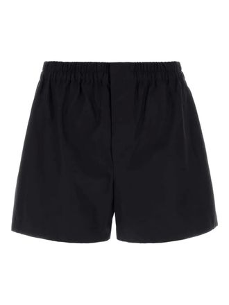 Gucci elasticated-waist shorts - men - Cotton - 46 - Black