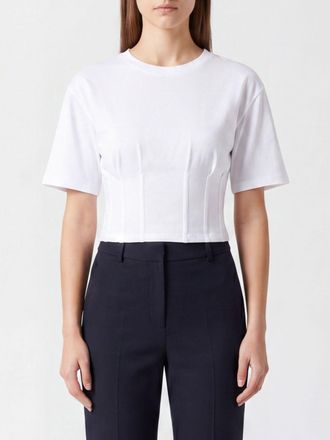 Twinset T-shirts a corsetto in cotone