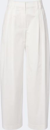 Brunello Cucinelli Monili cotton poplin wide-leg pants