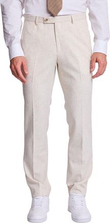 Paisley & Gray Downing Linen-Blend Pant