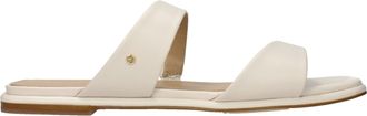 Michael Kors Slip Ons Y Zuecos Mujers Cuero Beige/Crema Claro