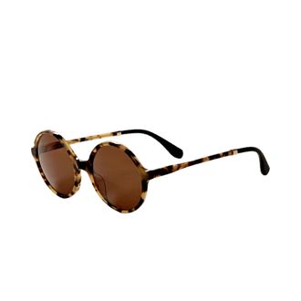 Kate Young for Tura Womens 49mm Brown Sunglasses