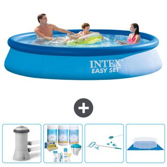 Intex Piscina Easy Set Redonda - 366x76 Cm - 7-piezas S20928
