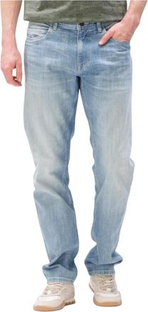 PME Legend Heren, Jeans, Blauw, Maat: W33 L34 Katoen