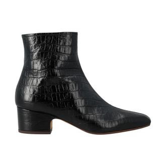 Chie Mihara Schoenen, Dames, Zwart, 38 1/2 EU, Leer, Cumiya Veterschoen