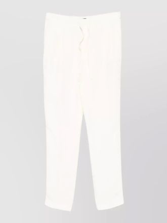 Fabiana Filippi relaxed straight leg trousers elasticated waistband