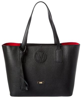 Mario Valentino Valentino By Mario Valentino Soho Medallion Leather Tote