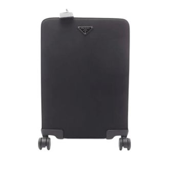 Prada Pre-owned Trolley Nylon Saffiano Leather Trolley Case - unisex - Prada Vintage - Vintage Weekend Bags - Black - ONE SIZE - Pre-owned