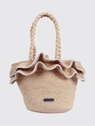 Tartine Et Chocolat Borsa Cestino in rafia