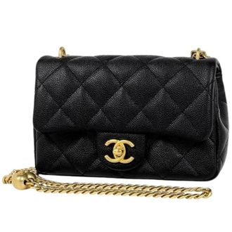 Chanel Pre-owned Matelasse Schoudertas - Dames - Pre-owned - Zwart - Maat: ONE Size Leer