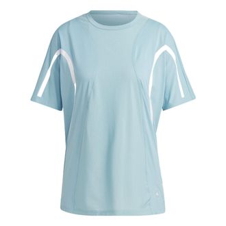 adidas (WMNS) adidas by Stella McCartney TruePace Running Loose T-Shirt Blue White IC6015