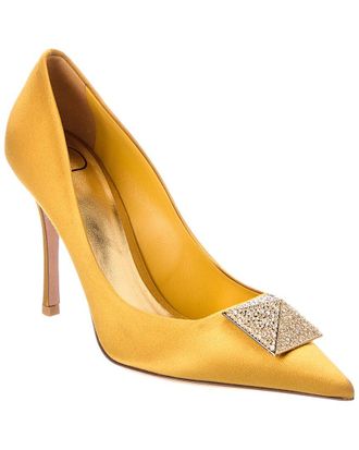 Valentino Vlogo Signature Satin Pump