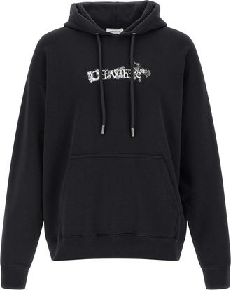 Off-white Black Heraldic Arrow Skate Hoodie