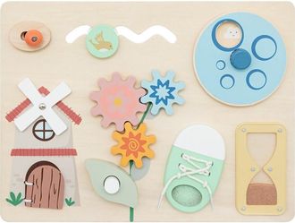 Muemue Centro de actividades contrachapado multicolor 30x22.2cm