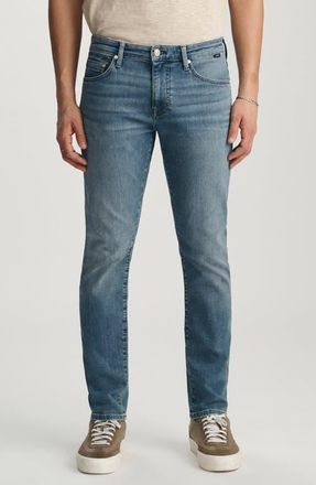 Mavi Jake Slim Fit Jeans in Mid Foggy Organic Vintage at Nordstrom, Size 30 X 32