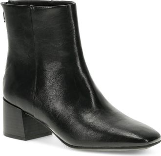 BareTraps Emilie Block Heel Bootie in Black at Nordstrom, Size 7.5