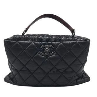 Chanel Pre-owned Vintage Schoudertas - Dames - Pre-owned - Zwart - Maat: ONE Size Leer