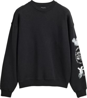 Yohji Yamamoto Hombre, Sudaderas, Negro, Talla: L