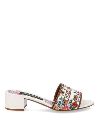 Dolce & Gabbana Sandal With Embroidery