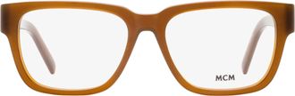 MCM MW5033 Rectangular Visetos Eyeglasses - Brown