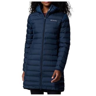 Columbia Lake 22 II Down Long Hooded Jacket Daunenjacke f&uuml;r Damen | blau
