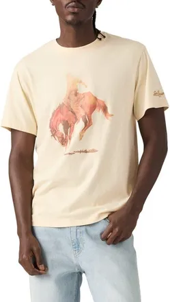 Levi's Cowboy Relaxed Fit Graphic T-Shirt in The Original Rutabaga at Nordstrom, Size X-Large