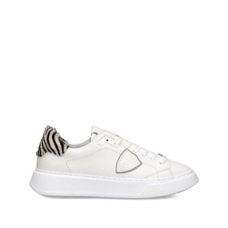 Philippe Model Sneakers, female, White, Size: 10 US Temple Sneakers